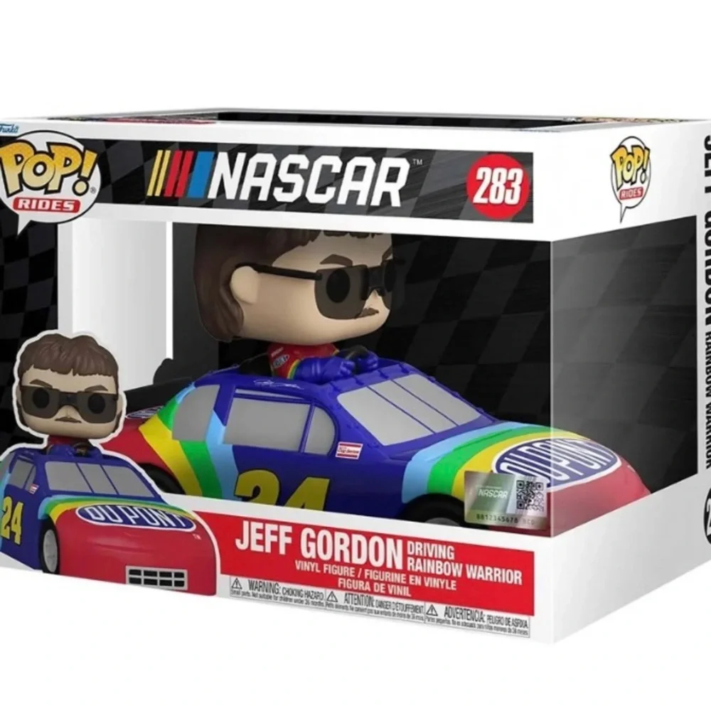 JEFF GORDON DRIVING RAINBOW WARRIOR - Picture 2 of 3